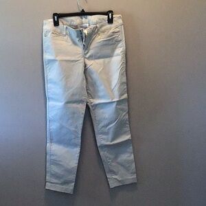 Old Navy Cream Straight Leg Pants